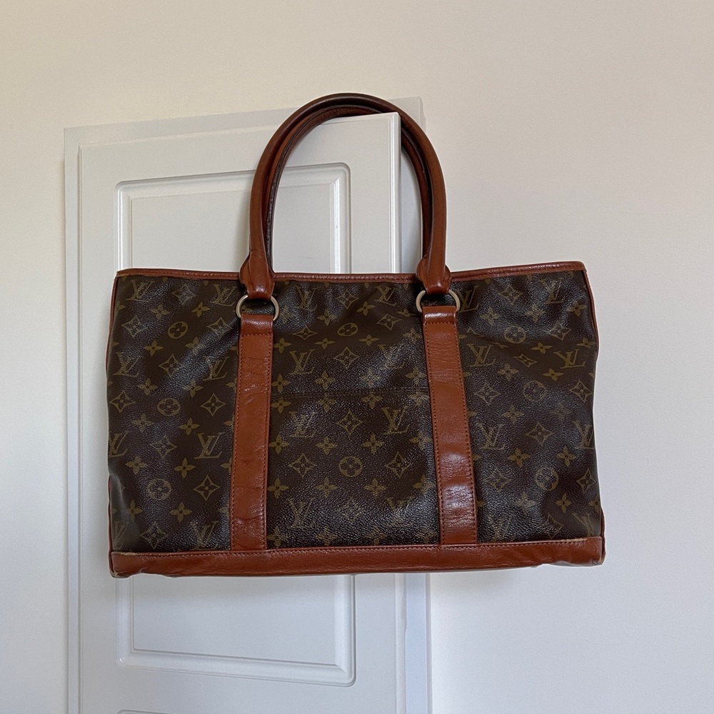 Vintage LV louis vuitton Monogram Sac Weekend